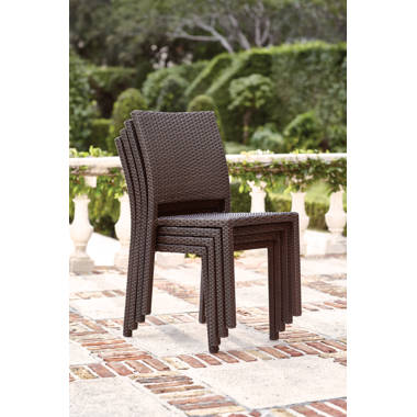 Stackable wicker chairs online outdoor